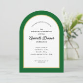 Preisverleihungsbörse Einladung (Stehend Vorderseite)