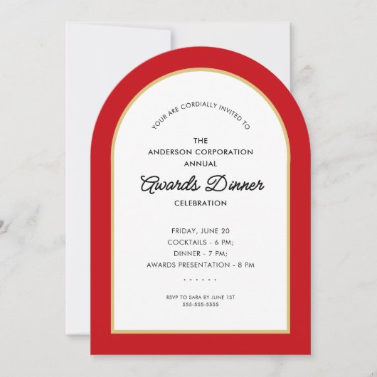 Preisverleihungsbörse Einladung (Vorderseite)