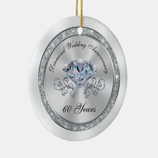 Preiswert 60 Jahre Jubiläum Ornament BULK oder kau (Rechts)