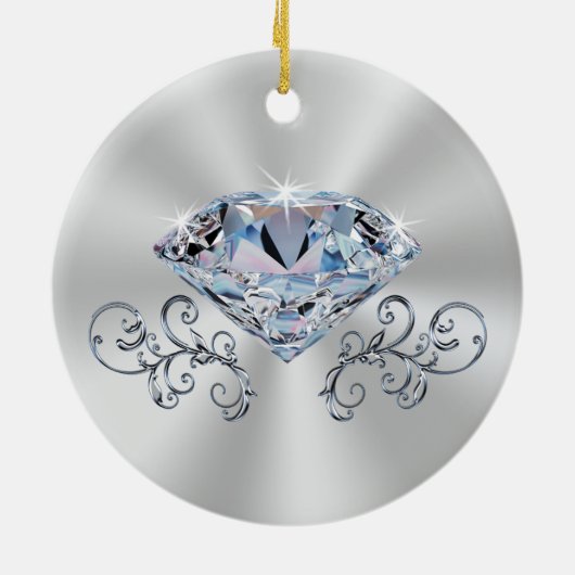 Preiswert 60 Jahre Jubiläum Ornament BULK oder kau (Hinten)