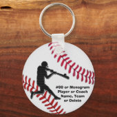 Preiswerte Geschenkideen für Baseball-Team Schlüsselanhänger (Vorderseite)