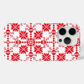 Prejmer Rotgelb Case-Mate iPhone Hülle (Rückseite (Horizontal))