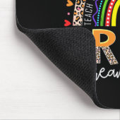 Prek Dream Team Leopard Rainbow Lehrer Team Byck Mousepad (Ecke)