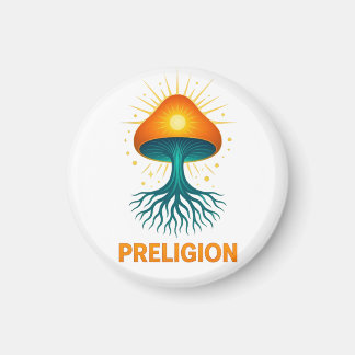 Preligion - Pilz-Logo Magnet