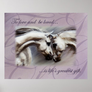 Prelude Pferses von Kim McElroy Poster