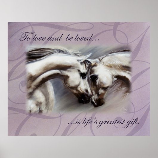 Prelude Pferses von Kim McElroy Poster (Vorne)