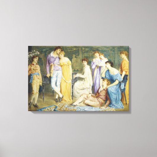 Prelude von Bach Leinwanddruck (Vorderseite)