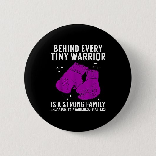 Prematurity Awareness For Nicu Parents Nicu Awaren Button (Vorderseite)