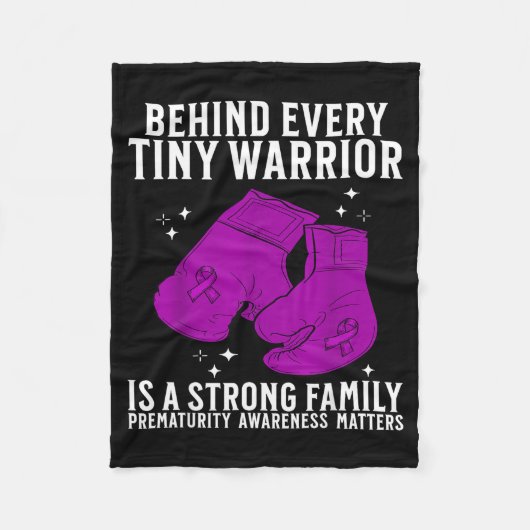 Prematurity Awareness For Nicu Parents Nicu Awaren Fleecedecke (Vorderseite)