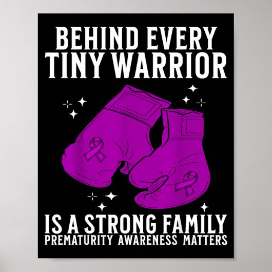 Prematurity Awareness For Nicu Parents Nicu Awaren Poster (Vorne)