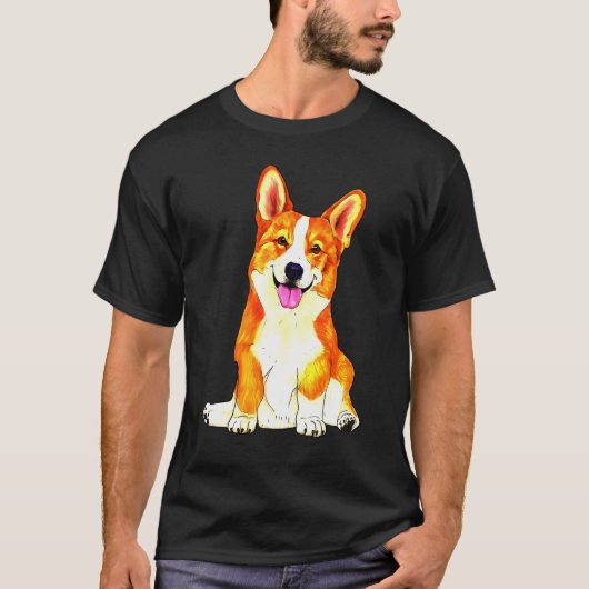 Prembroke Welsh Corgi Corgi T-Shirt (Vorderseite)
