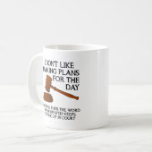 Premeditated Funny Mug Kaffeetasse (Vorderseite Links)