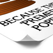 Premeditated Funny Poster (Ecke)