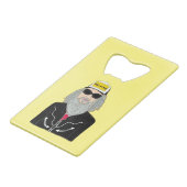 Premier Cartoon Bottle Opener Geldbeutel Flaschenöffner (Rückseite Schrägansicht)