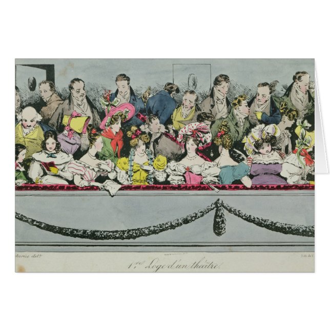 Premiere Loge d'un Theater (Vorderseite (Horizontal))