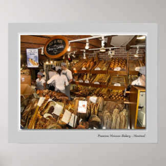 Premiere Moisson Bäckerei - Montreal Poster