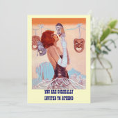 PREMIERE PLAY~THEATRE LADEN ~EZ EIN, UM BESONDERS EINLADUNG (Stehend Vorderseite)