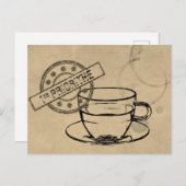 Première Priorithé Postkarte (Vorne/Hinten)