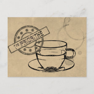 Première Priorithé Postkarte