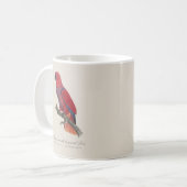 Premiere variete du grand Lori / Eclectus parrot Kaffeetasse (Vorderseite Links)