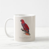 Premiere variete du grand Lori / Eclectus parrot Kaffeetasse (Links)