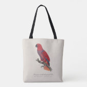 Premiere variete du grand Lori / Eclectus parrot Tasche (Rückseite)