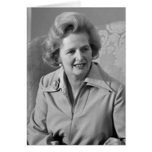 Premierminister Margaret Thatcher Großbritanniens