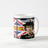 Premierminister Margaret Thatchers Kaffeetasse (VorderseiteRechts)