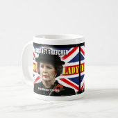 Premierminister Margaret Thatchers Kaffeetasse (Vorderseite Links)
