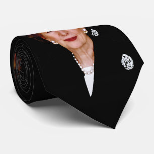 Premierministerin Margaret Thatcher Krawatte