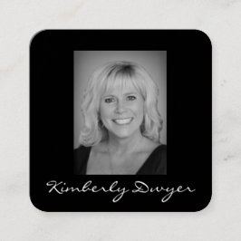 Premium 2.5 X 2.5 Foto GESCHÄFTSKARTE Quadratische Visitenkarte