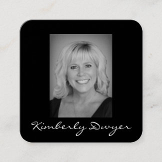 Premium 2.5 X 2.5 Foto GESCHÄFTSKARTE Quadratische Visitenkarte