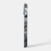Premium-Abstrakt iPhone 15 Hülle (Linke Seite)