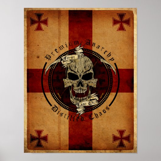 Premium Anarchie Poster (Vorne)