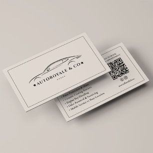 Premium-Autodetailing-Autowäsche Sand  Visitenkarte