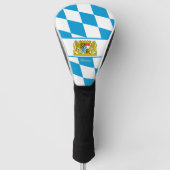 Premium Bavaria Golf Covers, Bayerische Flagge Headcover (Vorderseite)