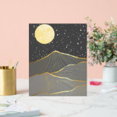 Premium-Bergmalerei Acrylschild (Hochzeit)