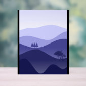 Premium-Bergmalerei Acrylschild (Neutral)