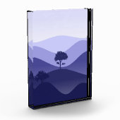Premium-Bergmalerei Fotoblock (Links)