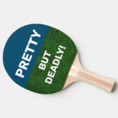 Premium Best Ping Pong Paddle mit Advanced Tischtennis Schläger (Seitenansicht)