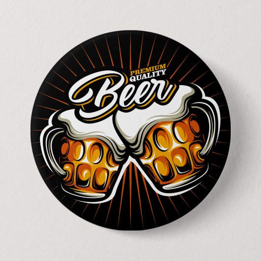 Premium-Bier Button (Vorderseite)