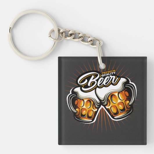 Premium-Bier Schlüsselanhänger (Vorderseite)