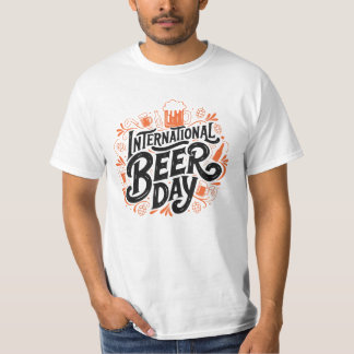 Premium-Bier-Tag-Typografie-Vektor-T-Shirt-Design T-Shirt