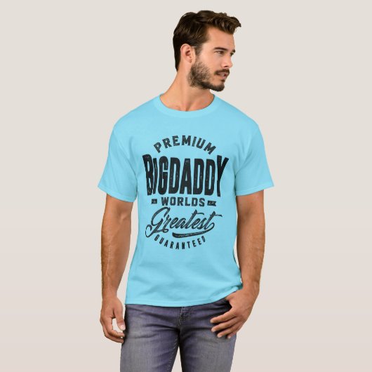 Premium Big Daddy-Geschenke T-Shirt (Vorne ganz)