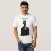 Premium Black Anzug Man T - Shirt - Elegantes Myst (Vorne ganz)