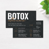 Premium Black Botox Injection Card (Schreibtisch)