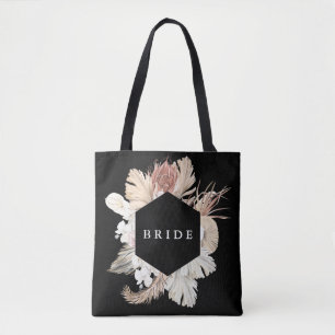 Premium Black Elegante Pampas Grass Tropischer Dsc Tasche