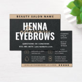 Premium Black Eyebrow Tint Henna Brows Aftercare (Schreibtisch)