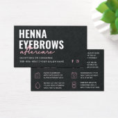 Premium Black Eyebrow Tint Henna Brows Aftercare (Schreibtisch)