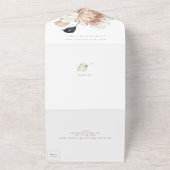 Premium Black Pampas Boho Floral Wüste Wedding Al All In One Einladung (Außenbereich)